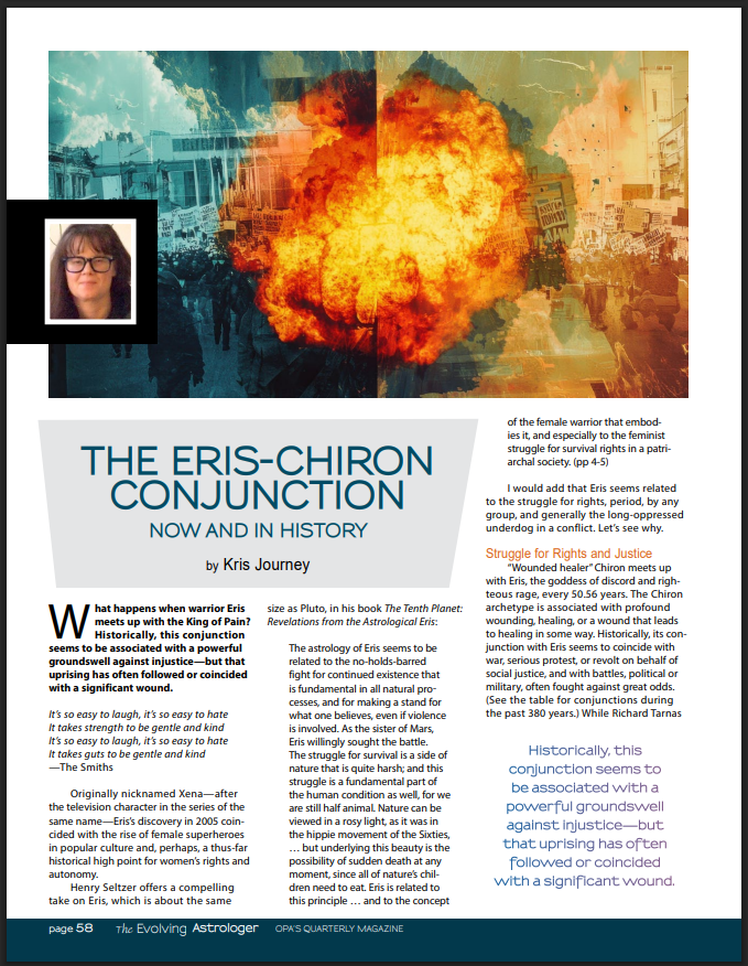 Eris-Chiron by Kris Journey in OPA TEA March 2026